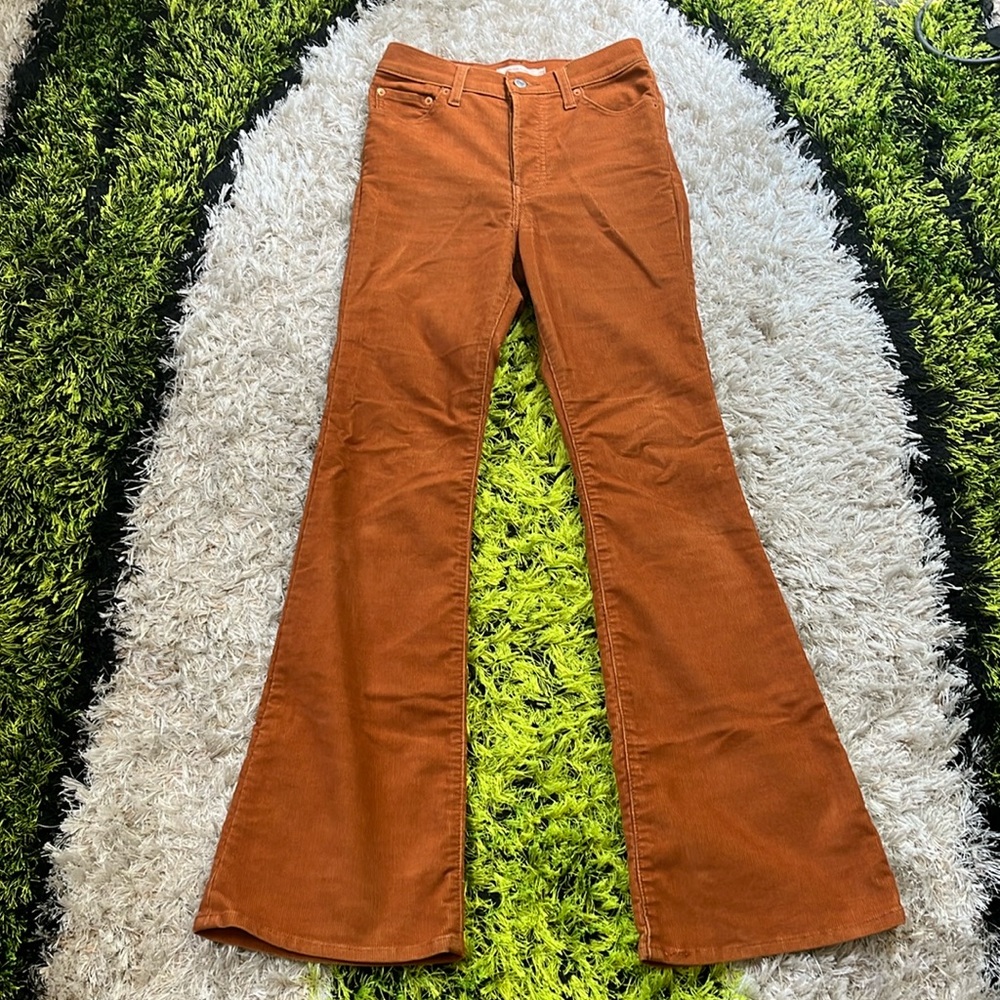 Levi's Corduroy Ribcage Flares